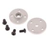 5Set Aluminum Alloy Steering Gear Disc Stent 25T Servo Arm Round Type For Mg995 Mg996R Rc Robot Car Motor Connector