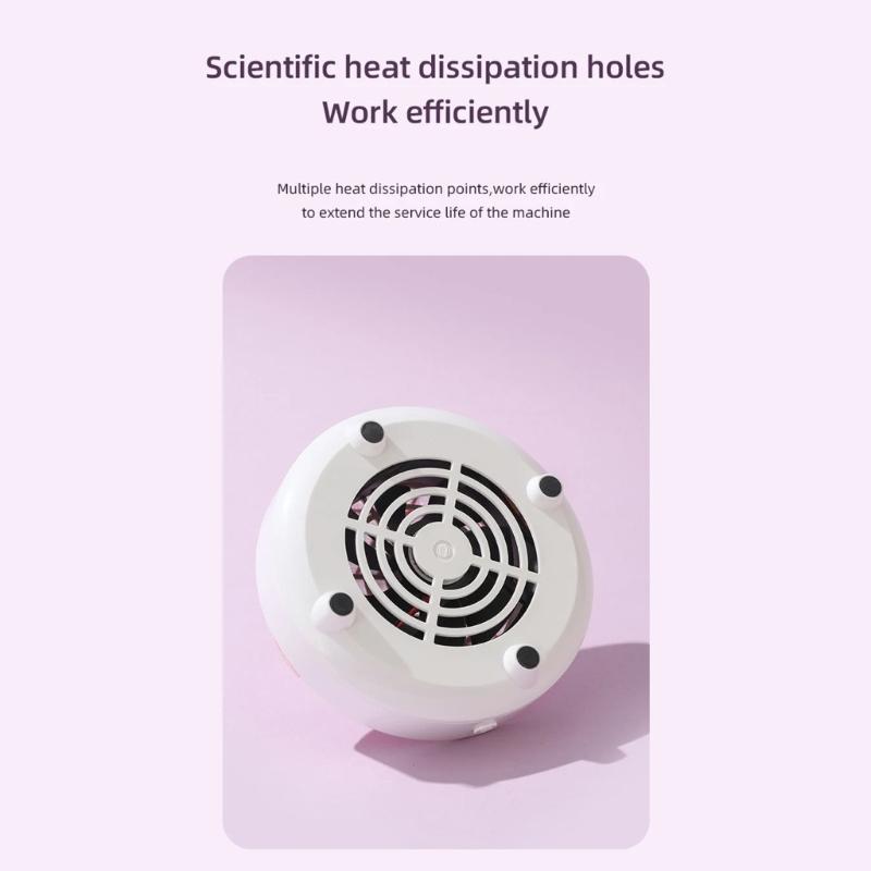 Professional Nail Dust Collector Highly Efficiency Suction and Low Noise for Dust Free Nail Salons and Homes