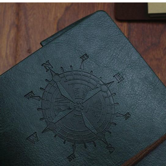 Creative Vintage Pirate Strap Notebook Pocket Book Diary Book