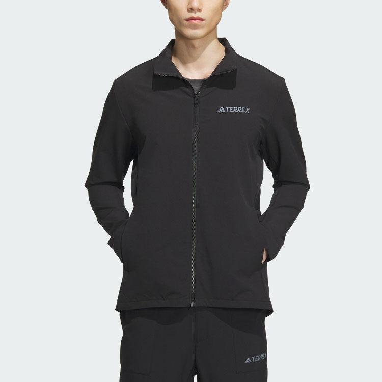 adidas Three-In-One Rain.Rdy Outdoor Waterproof Soft Shell Jacket Men Jackets Light-Khaki IL8973