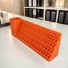 Drill Bits Organizer Toolbox Orange Screw Bit Holder Storage Box Plastic Screwdriver Head Storage Case for Tools Accessories