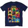 The Beatles T-skjorte: Gule ubåt-figurer OFFISIELL NY