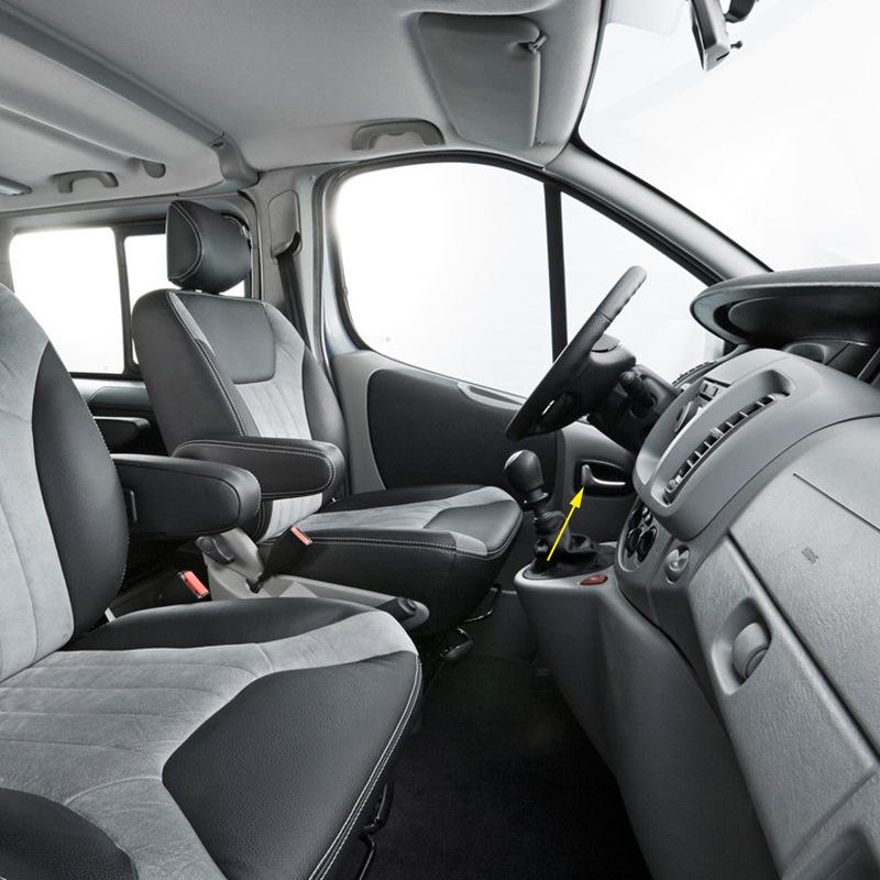 Compatible Inner Door Handle for Vauxhall Vivaro, Opel Vivaro, and Nissan Primestar