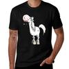 Dreamy Horse With Flowers Tshirt Perforunisexce Workout Short Sleeve Tee