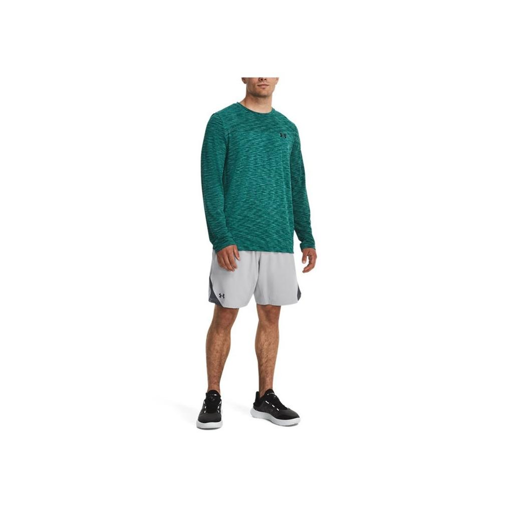 Under Armour Seamless Dopamine Breathable Solid Color Logo Training Long Sleeve T-Shirt Men Tops 1359873-452