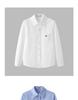 Boys' Blue Knight Long Sleeve Shirt for School Uniform or Performance, White, Spring/Autumn