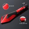 Universal CNC Aluminum Motorcycle Electric Scooter Rearview Mirror 125cc Sport Bike Small Monkey Niu Models Square Dual-Tone
