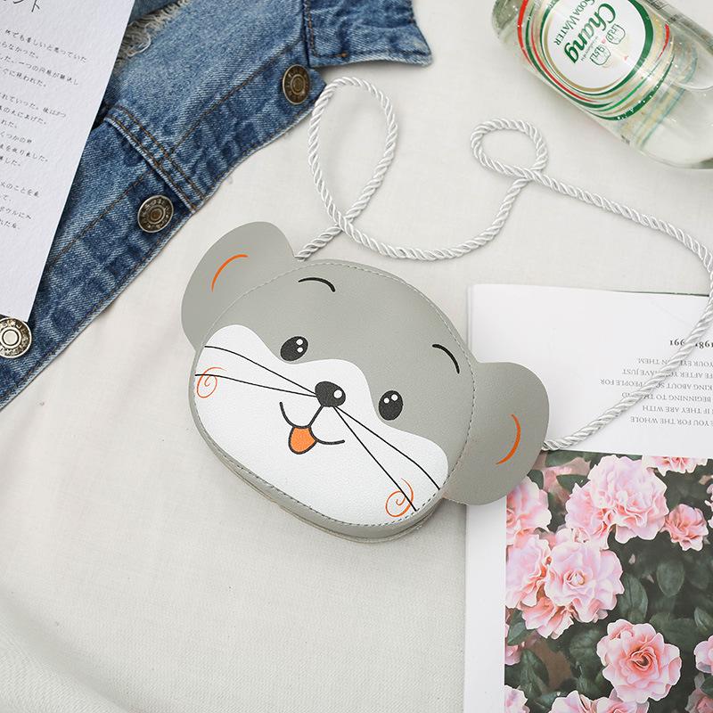 2020 Korean Small Animal Cartoon Crossbody Bag for Kids - Cute Mini Coin Purse for Girls