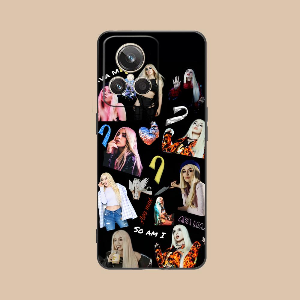Fashion Ava Max Matte TPU Mobile Phone Case for Realme GT 8 Neo Pro C75 73 71 C67 65 C55 53 C35 31 C20 15 Colorful Cover