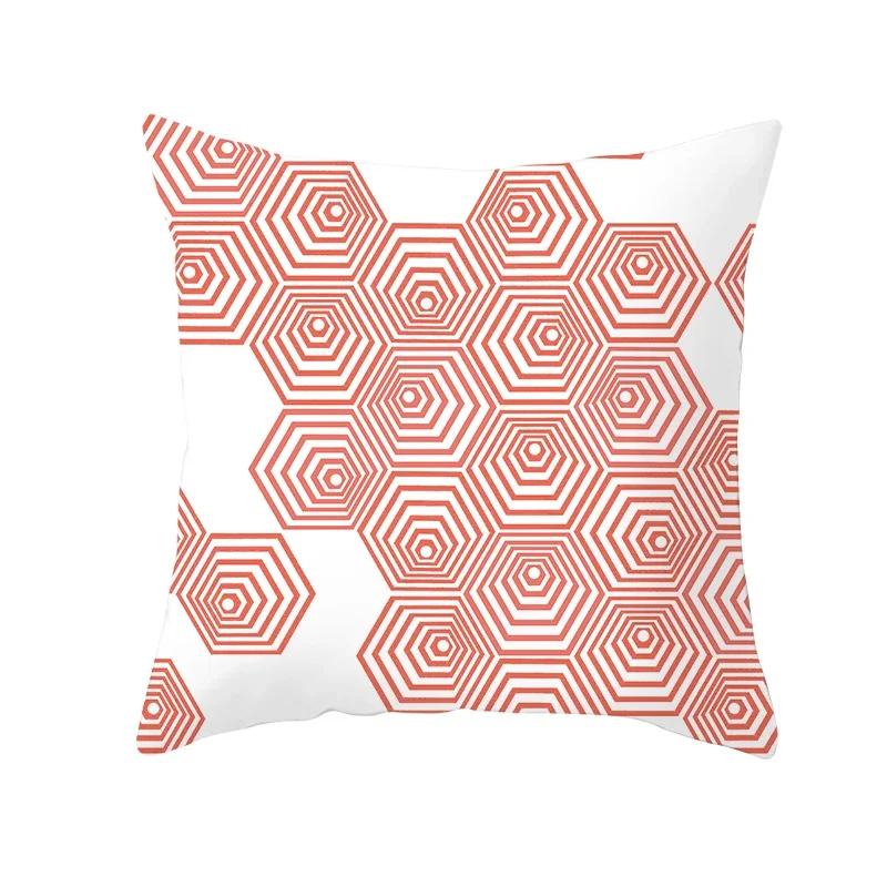 Coral Pillow Case Spring Home Decor Decorative Live Coral Tropical Style Pillow Cushion Cover for Sofa ize Funda Cojin