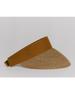 Poejidam [The Shelter] Raffia Sunvisor Hat In Brown