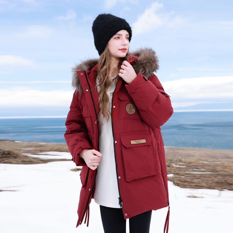 

Мужская водонепроницаемая парка Sancai с 90% гусиного пуха для работы M