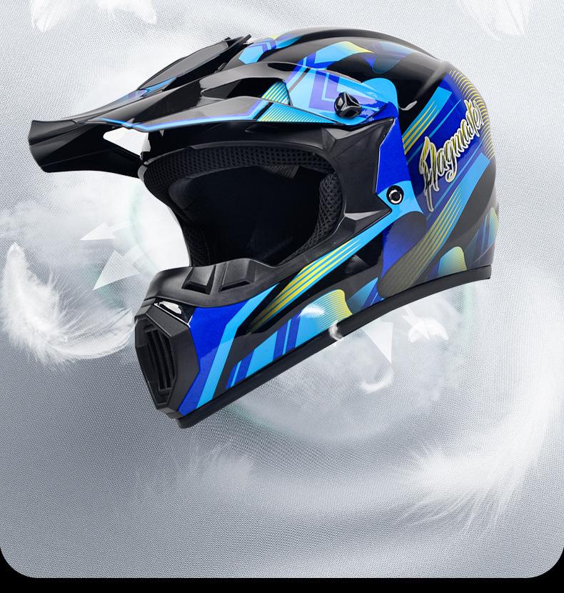 DOT Certified Full Face Off-road Motorcycle and Mountain Bike Helmet