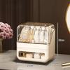 with Drawer Cosmetic Storage Box Dustproof Makeup Case New Cosmetic Shelf  Makeup Organize