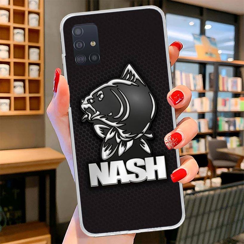 

Nash Fishing Art Cover Phone Case For Samsung Galaxy A12 A22 A32 A52 A72 A02S Phone Case Note 20 Ultra 10 S10 Plus A51 A71 A50S Samsung A31