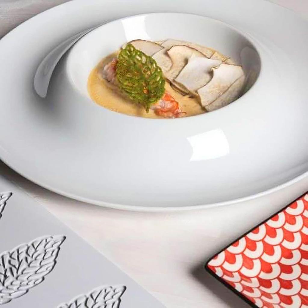 Hollow Leaf Candy Mold, Chocolate Candy 3D Hollow Leaf Silicone Mold, Sugar Craft Cake Decoration, Cupcake Top, Polymer Clay