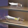 Acrylic Sword Stand Sword Display Stand Holds Blade And Handle