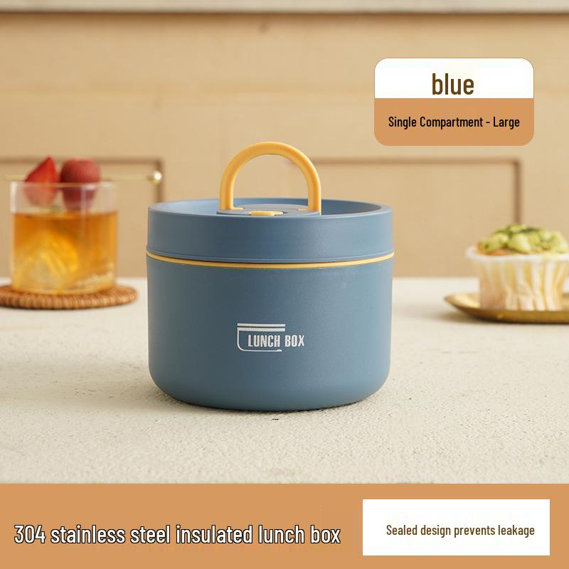 Stainless Steel Insulated Lunch Bento Box with Lid for Students and Office Workers