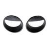 Car Front Headlight Trim Cover ABS Head Lights Lamps Frame Decorative Ring Trim for Jeep Wrangler JK 2007-2017