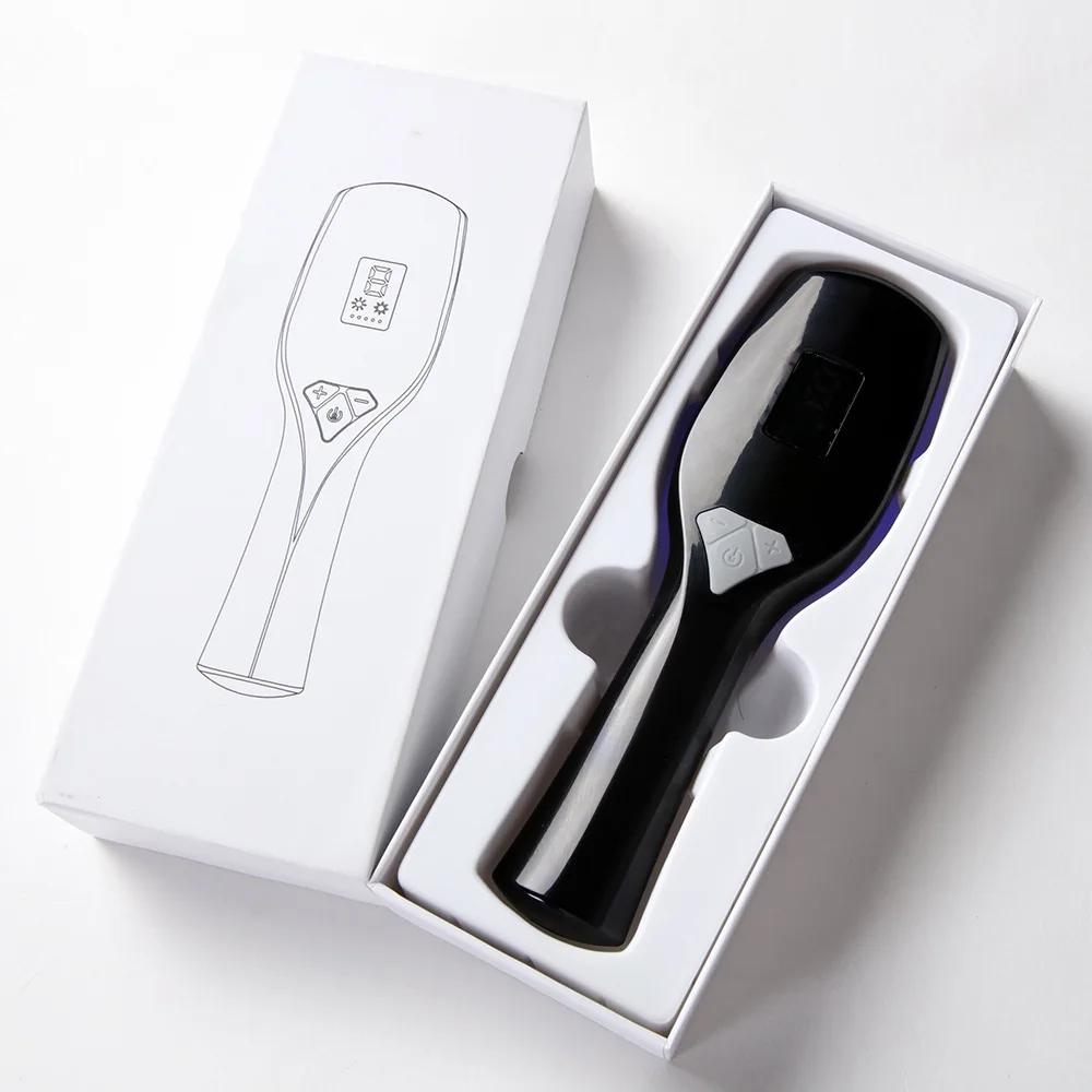 

Microcurrent essential oil introduction nursing anti hair loss medication comb electric red blue light meridian massage comb чёрный