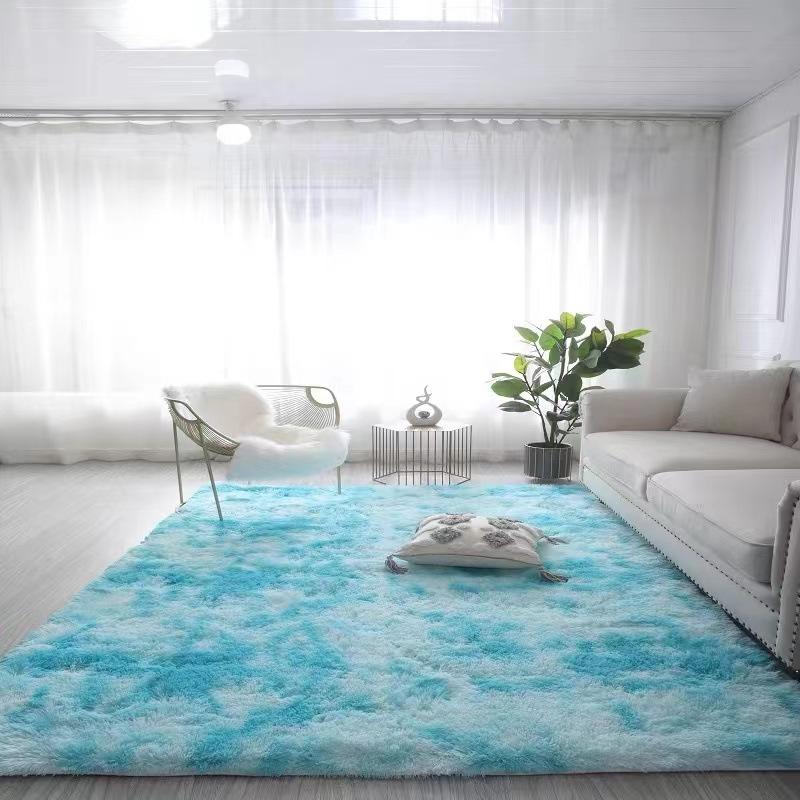 VIKAM Large Carpet for Living Room Decor Rugs Fluffy Thick Plush Carpet For Bedroom Large Area Rug Crawling Mat Gray Black pink