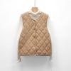 Pinghu new national standard 90 down short down liner vest women's light and thin inner collarless new vest autumn and winter vest