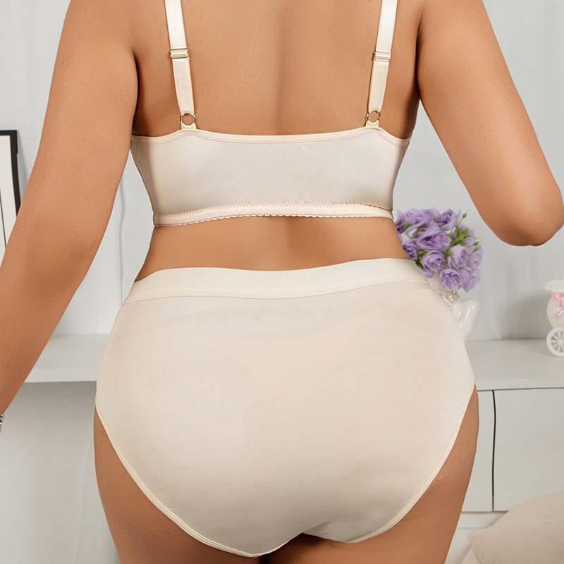Front-Clasp Sports Bra Plus Size Underwear American Style Front-Attached Lace Tank Bra