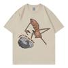 Ich mag diesen Stein nicht Marcus Der Wurm Lustiges Meme T-Shirt Herren Damen Freizeit Kurzarm T-Shirts Hohe Qualität Mode T-Shirts