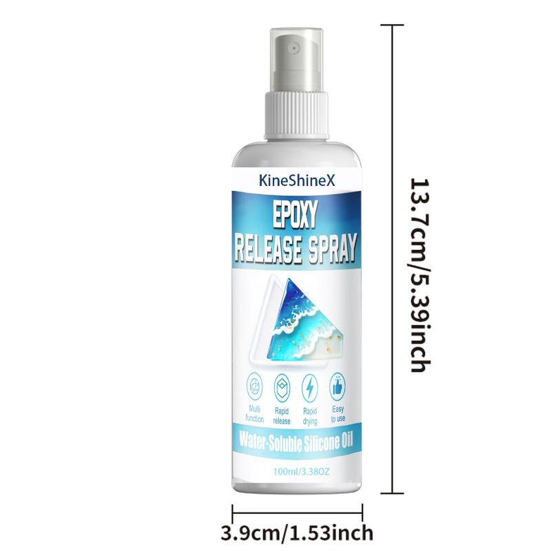 

Hot Epoxy Mold Demold Spray - Resin & Epoxy Release Agent For Smooth Mold Removal With Ease, Universal Use On Almost All Molds