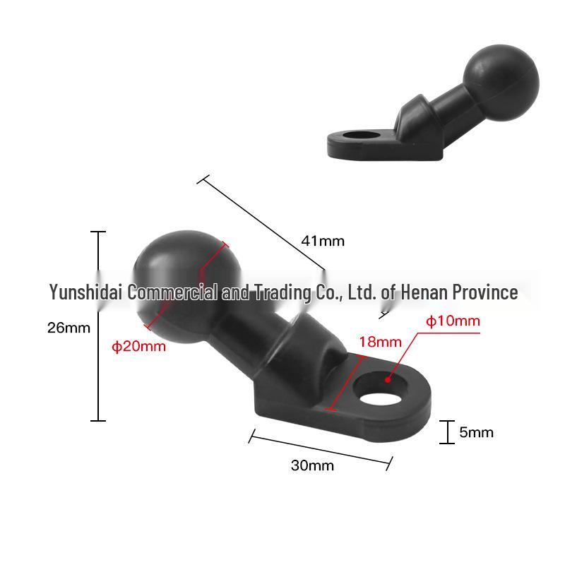 

Universal Motorcycle Ball Head Mount for Rearview Mirror - Mobile Phone Holder