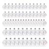 60PCS Christmas Tree Decoration Glittering PVC Ball Ornament Shatterproof Decorative Baubles For Holiday Centerpieces