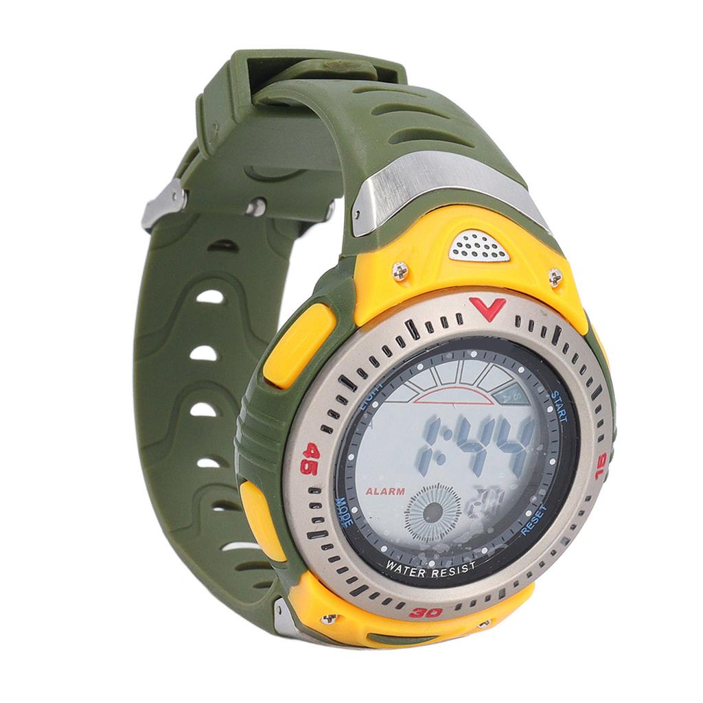 Men Digital Watch with Stopwatch Calendar Date Alarm Dual Time LED Backlight 50M Waterproof Men Sports Outdoor