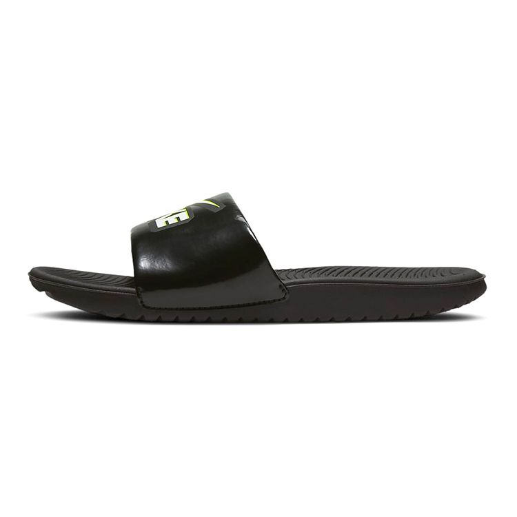 Nike Kawa Slide GS Black Volt Kids Sneakers White DD3242-001 40