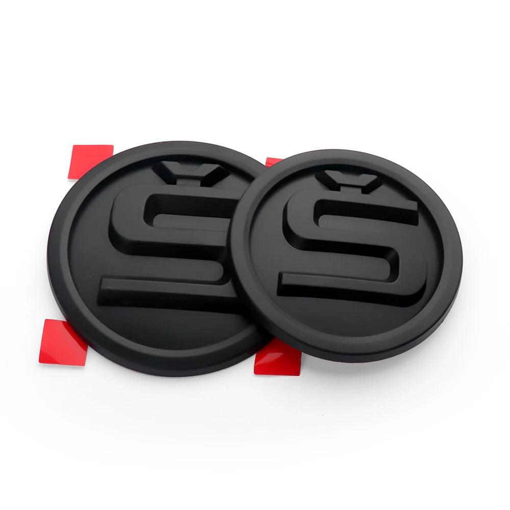 Samolepka na auto 2ks 80/90/100mm Odznak na přední kapotu auta Samolepka s emblémem na zadní kufr pro Skoda Rapid Fabia Octavia 2 A7 Yeti Superb 3 A5