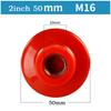 50mm 2inch Backing Pad for Sanding Discs with M10 and For M14 Thread Compatibility for Use in Car Polishing and Buffing