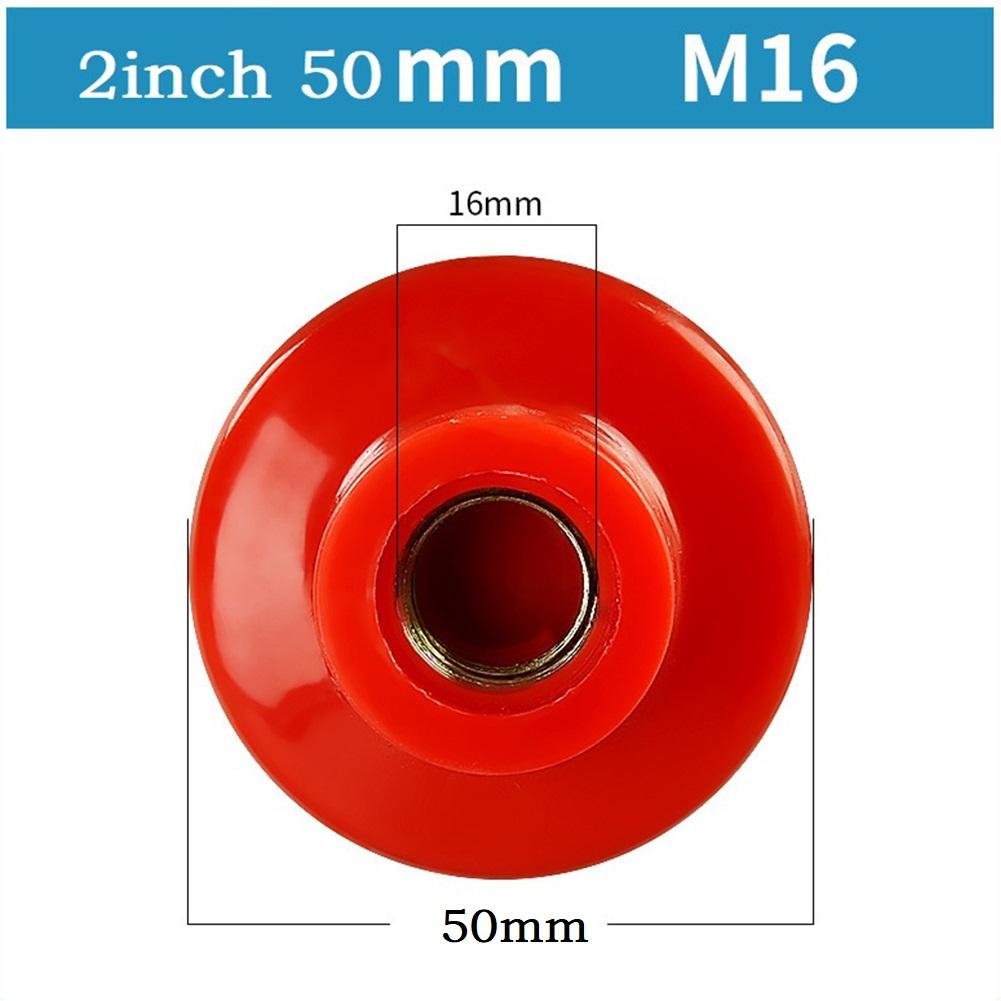 50mm 2inch Backing Pad for Sanding Discs with M10 and For M14 Thread Compatibility for Use in Car Polishing and Buffing