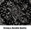 2 Pack Black White Boho Pillow Covers Double Sided Print Paisley Mandala Cushion Cases Home Decor