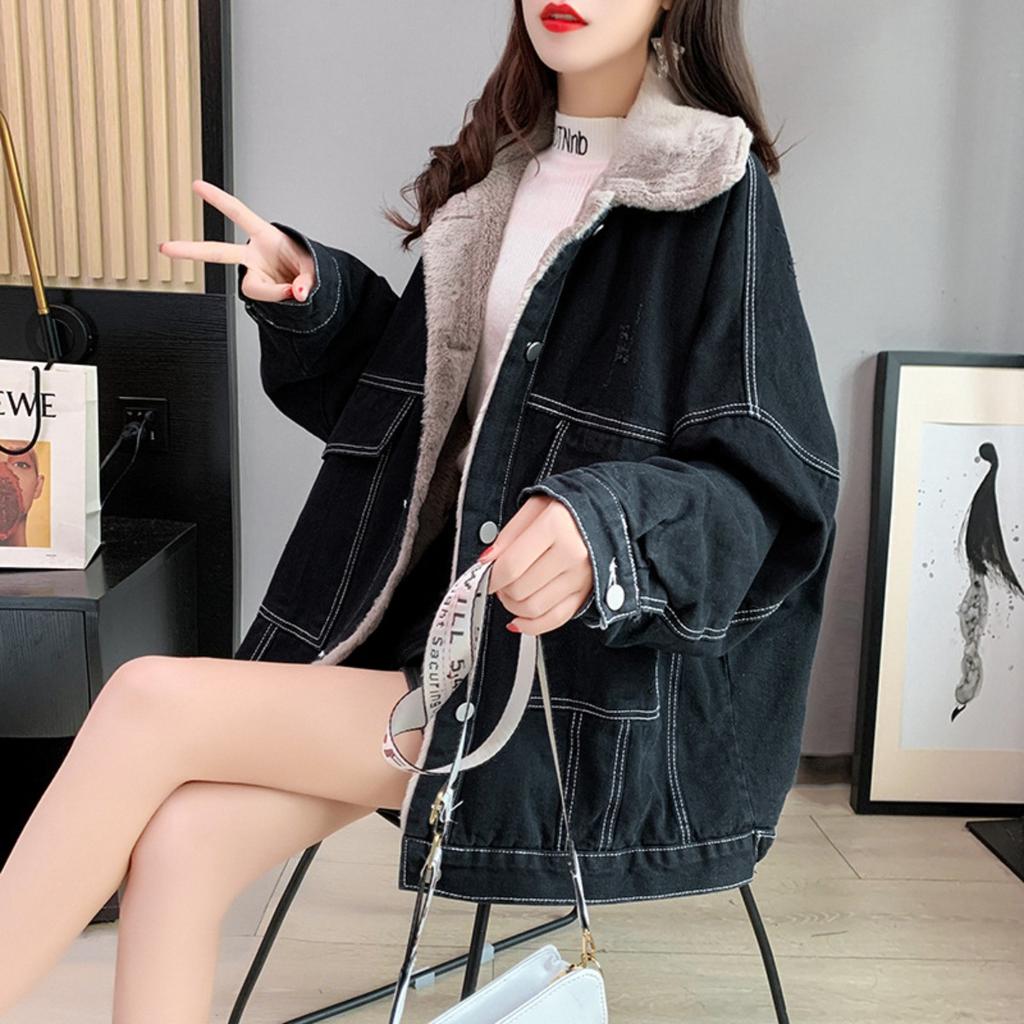 Cowboy Short Jacket for Women, Spring and Autumn Korean Version, New Long Sleeved Slim Fit Hooded Jacket Top