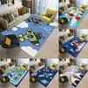 Kids' Room Play Carpet Protective And Soft With Cute Cartoon Anime Characters Decoration Mat For Playroom Living Room