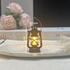 6Cm Mini Led Retro Glowing Pony Lantern Simulation Cande Light Night Light Dollhouse Miniature Lamp Home Decor Toy