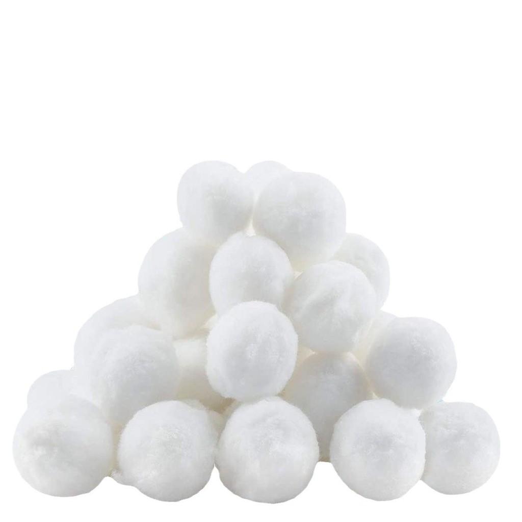 Water Filtration Media With White Fiber Ball For Pool And Aquarium Purification