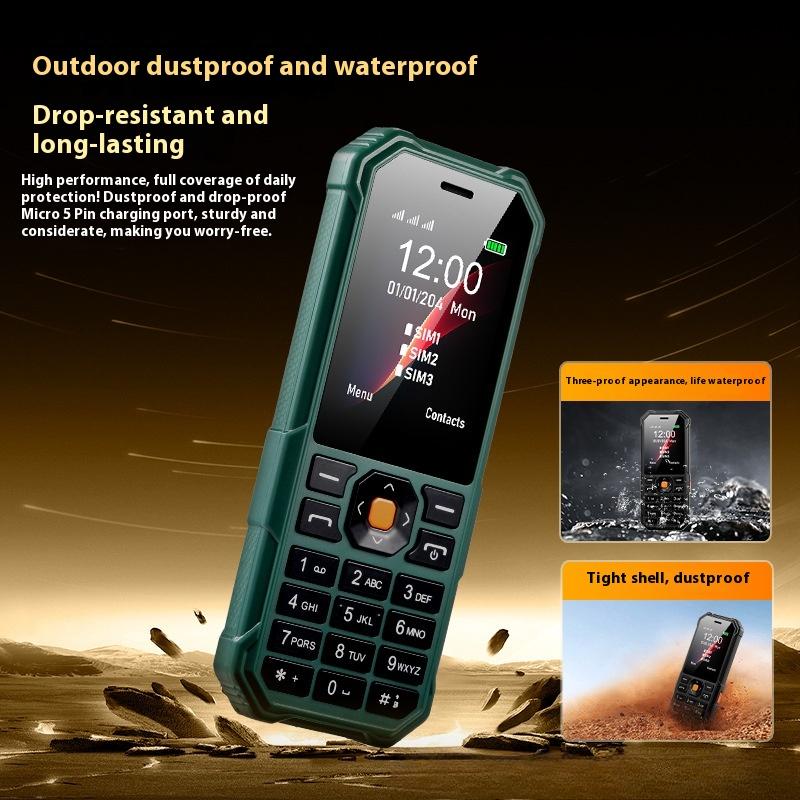 

Кнопочный телефон для пожилых людей GSM Две SIM-карты Двойной режим ожидания Сверхдолгое время ожидания Мобильный телефон для пожилых людей Телефон для пожилых людей 2G