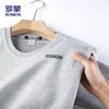 ROMON Men's Casual Round Neck Long Sleeve Sweatshirt