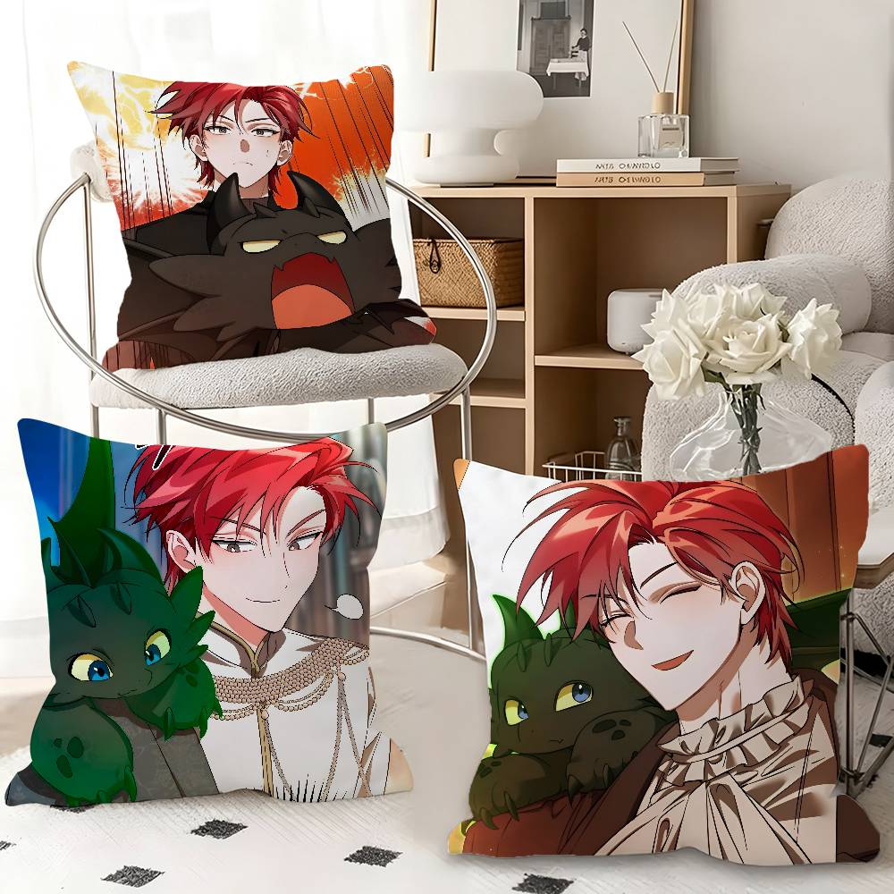 1pc Cale Henituse TCF Raon Miru Pillow Case Fashion Square Pillowcase Bedroom Sofa Room Ins Decoration Leisure