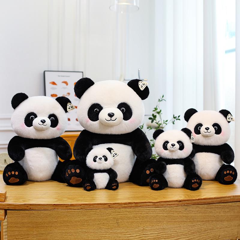 Soft Sitting Panda Plush Toy Doll - Cute Birthday Gift