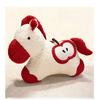 Traditional Horse Plush With Embroidered Pattern For Living Room Decor And Gift