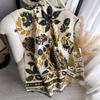400G Thickened Version Of Retro Ethnic Style Cashew Flower Scarf Women'S Winter High-End Warm Scarf Imitation Cashmere Shawl