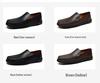 Men's Genuine Leather Slip-On Loafers: Business, Casual & Driving Shoes