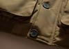 QIYOU 025: Men's Retro Patchwork Lapel Cotton Jacket - Warm Winter Casual Outerwear