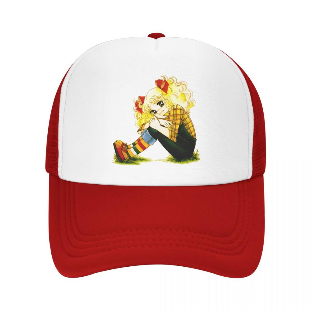 Cool Candy Candy Trucker Hat for Unisex Women Personalized Adjustable Adult Cartoon Anime Unisexga Baseball Cap Outdoor Snapback Caps